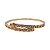 Pulseira Bracelete Folheado Snake - Imagem 2