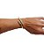 Pulseira Bracelete Folheado Drop - Imagem 1