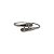 Pulseira Bracelete Folheado Drop - Imagem 4