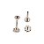 Piercing Labret em Titânio Flor Margarida - Imagem 3