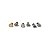 Piercing Labret em Titânio Gota London Zircônias - Imagem 4