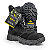 Coturno Rico Militar - Cobra Preto - Sem Zíper - Imagem 1