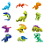 Chocolate Kinder Joy Jurassic World 16 unidades - Imagem 3