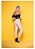 Calça Feminina Creme Clochard Com Cinto - Imagem 2