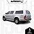 Capota de Fibra Modelo Reto Hilux CD - 2005 ate 2015 - Imagem 1