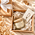 Caixa Convite para Padrinhos de Batizado - Vela Aromatica - Imagem 5