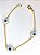 PULSEIRA OURO OLHO GREGO - Imagem 1