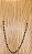 COLAR OURO LONGO COM PEDRINHAS PRETAS - Imagem 2