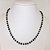 CHOKER OURO COM PEDRINHAS PRETAS - Imagem 2