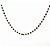 CHOKER OURO COM PEDRINHAS PRETAS - Imagem 4