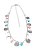 CHOKER RODIO COM PINGENTES MOEDA E PEDRINHAS COLOR - Imagem 3