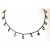 CHOKER RODIO NEGRO COM CRISTAL COLOR - Imagem 2