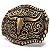 Fivela Country Longhorn 007 - Ouro Velho - Imagem 2
