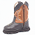 Bota Cano Longo Baby Café Caramelo 39B - Imagem 4