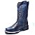 Bota Cano Longo INFANTIL 106081 - AZUL PRETO - Imagem 3