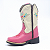 Bota Cano Longo Infantil 10695 - ROSA GELO - Imagem 2