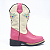 Bota Cano Longo Infantil 10695 - ROSA GELO - Imagem 5