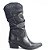 Bota Cano Longo Bico Fino 03334 - Preto Floater - Imagem 9
