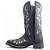 Bota Cano Longo a Lazer 170437 - Preto Crazy Horse - Imagem 3