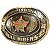 Fivela Country Bull Riders 013 - Ouro Velho - Imagem 2