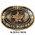 Fivela Country Bull Riders 013 - Ouro Velho - Imagem 5