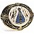 Fivela Country Nossa Senhora 012 - Ouro Velho Branco - Imagem 5