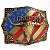 Fivela Country Long Horn USA 016 - Ouro Velho Vermelho - Imagem 5