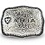 Fivela Country Ariat 018 - Preto Prata - Imagem 1