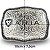 Fivela Country Ariat 018 - Preto Prata - Imagem 3