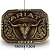 Fivela Country Ariat 10x7 019 - Ouro Velho - Imagem 5