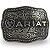 Fivela Country Ariat 020 - Preto Prata - Imagem 1