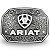 Fivela Country Ariat 021 - Branco Prata - Imagem 4