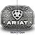 Fivela Country Ariat 021 - Branco Prata - Imagem 3