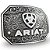 Fivela Country Ariat 021 - Branco Prata - Imagem 4