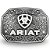 Fivela Country Ariat 021 - Branco Prata - Imagem 3