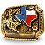 Fivela Country Boiadeiro Texas 028 - Ouro Velho - Imagem 5