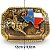 Fivela Country Boiadeiro Texas 028 - Ouro Velho - Imagem 5