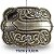 Fivela Country Cowboy 034 - Prata - Imagem 5