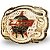 Fivela Country PBR 041 - Branca - Imagem 7