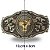 Fivela Country Boi Dourado 043 10x6 - Preto - Imagem 5