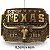 Fivela Country Texas Longhorn 054 8x6 - Ouro Velho - Imagem 3