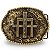 Fivela Country Cruz Tripla 044 7x5 - Ouro Velho - Imagem 5