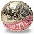 Fivela Country Cowgirl 058 10x8 - Rosa Prata - Imagem 9