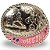 Fivela Country Cowgirl 058 10x8 - Rosa Prata - Imagem 3