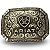 Fivela Country Ariat 10x7 019 - Envelhecido - Imagem 1