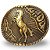 Fivela Country Cavalo 11x8 060 - Ouro Velho - Imagem 3