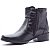 Botina vilella BR de ziper 4035 – preto floater - Imagem 2