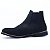 Botina Chelsea Solado de Gel 3010 - nobuck preto - Imagem 6