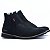 Botina Chelsea Solado de Gel 3010 - nobuck preto - Imagem 1