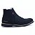 Botina Chelsea Solado de Gel 3010 - nobuck preto - Imagem 4